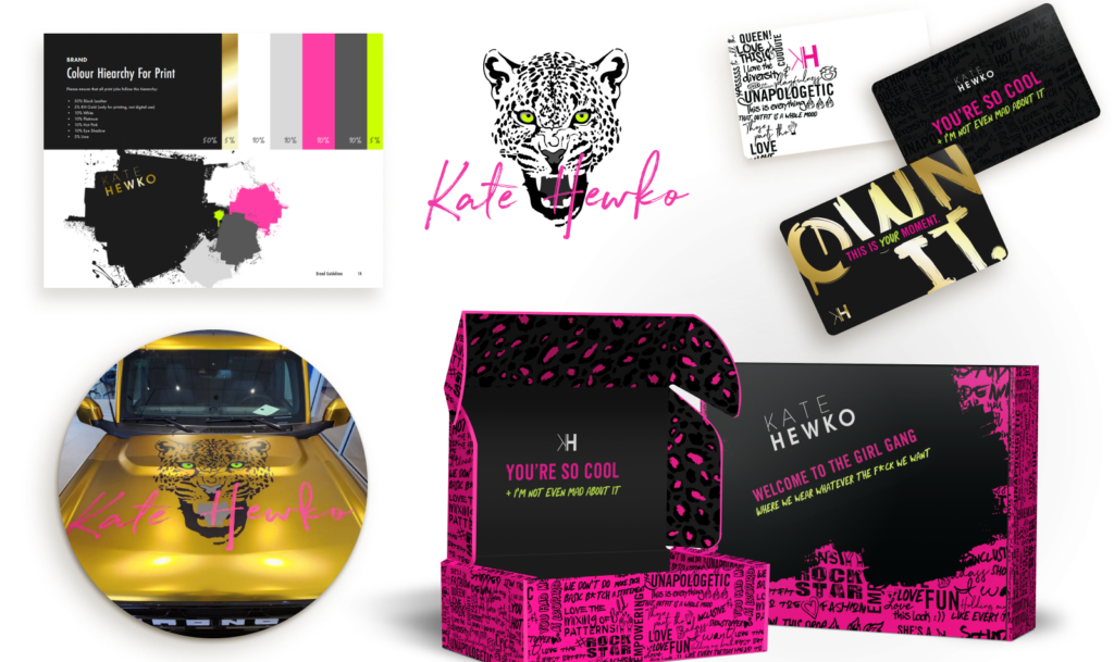 Packaging Car Wraps, Influence boxes shown